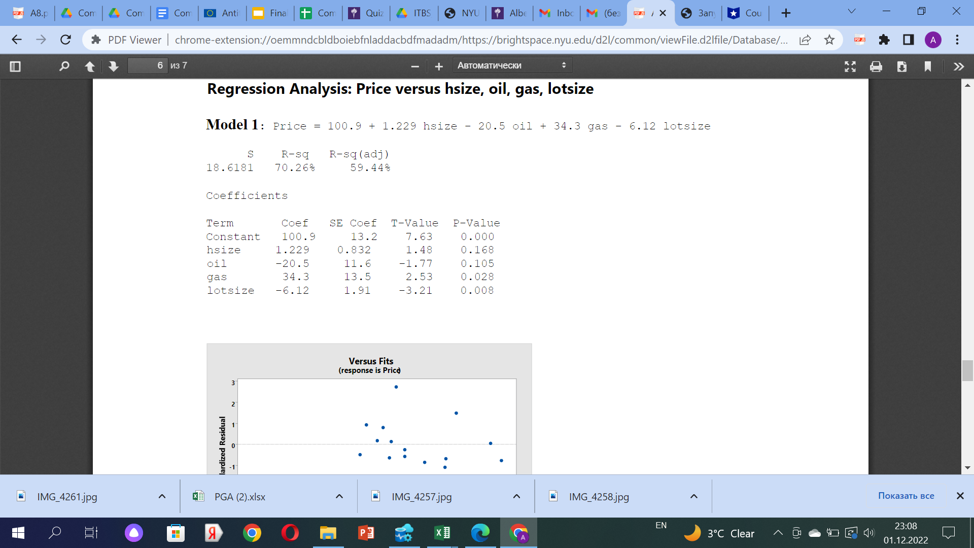 = 0.05, in the simple regression of Sleep on Extra? (Give a
