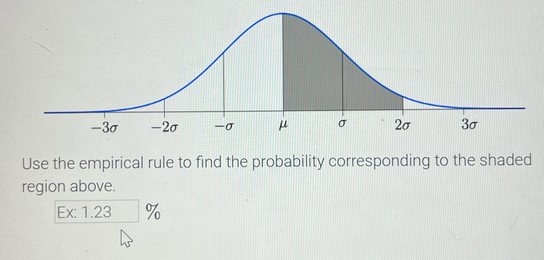 -30 -20 - 20 30 Use the empirical rule to find the