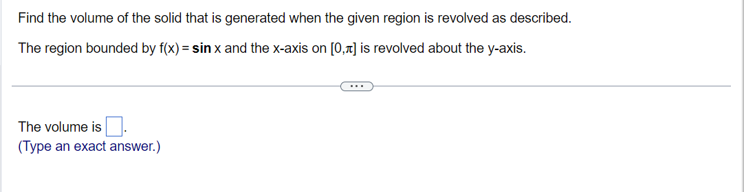 u = x. Use the integration by parts formula to set up