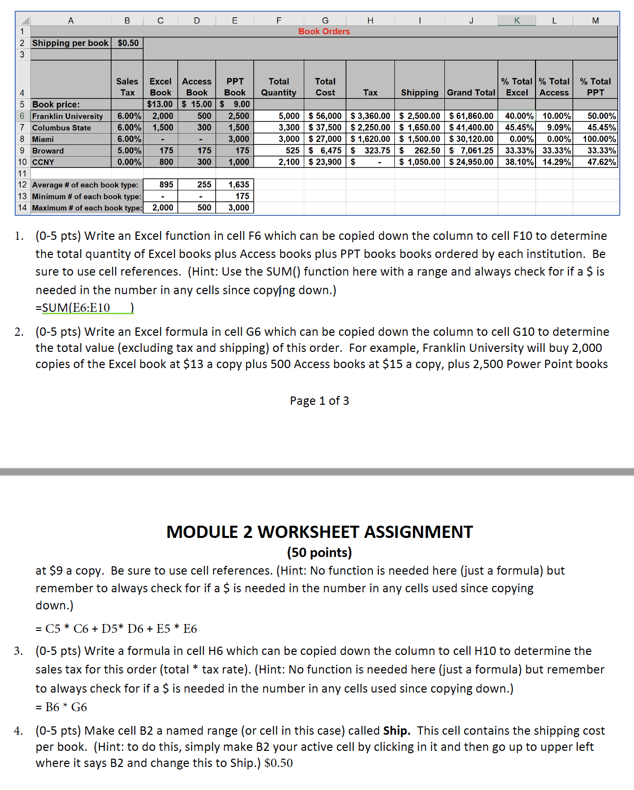 like the following image below (but without cells filled in that that