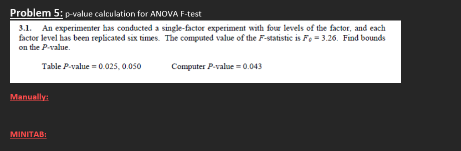 Calculate the P-value for the following observed values of the test statistic: