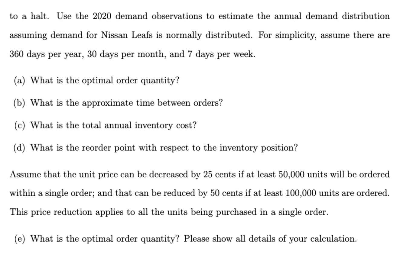 in Smyrna, Tennessee, started to produce the Nissan Leaf they were imported