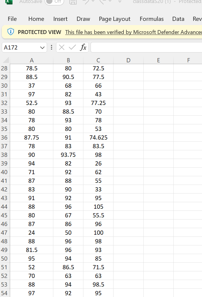 Layout Formulas Data Review PROTECTED VIEW This file has been verified by