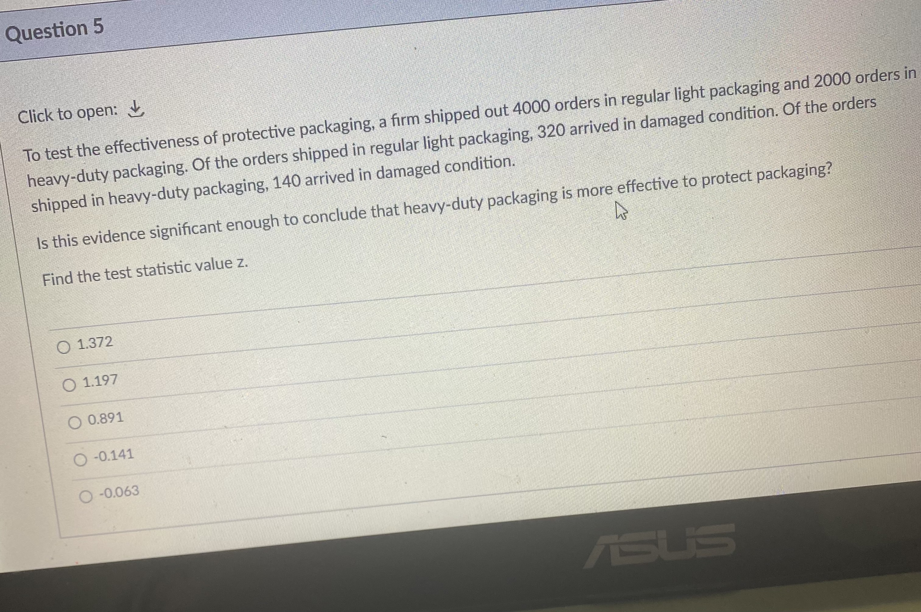 problem context at significance level 0. Fail to reject HO. There is
