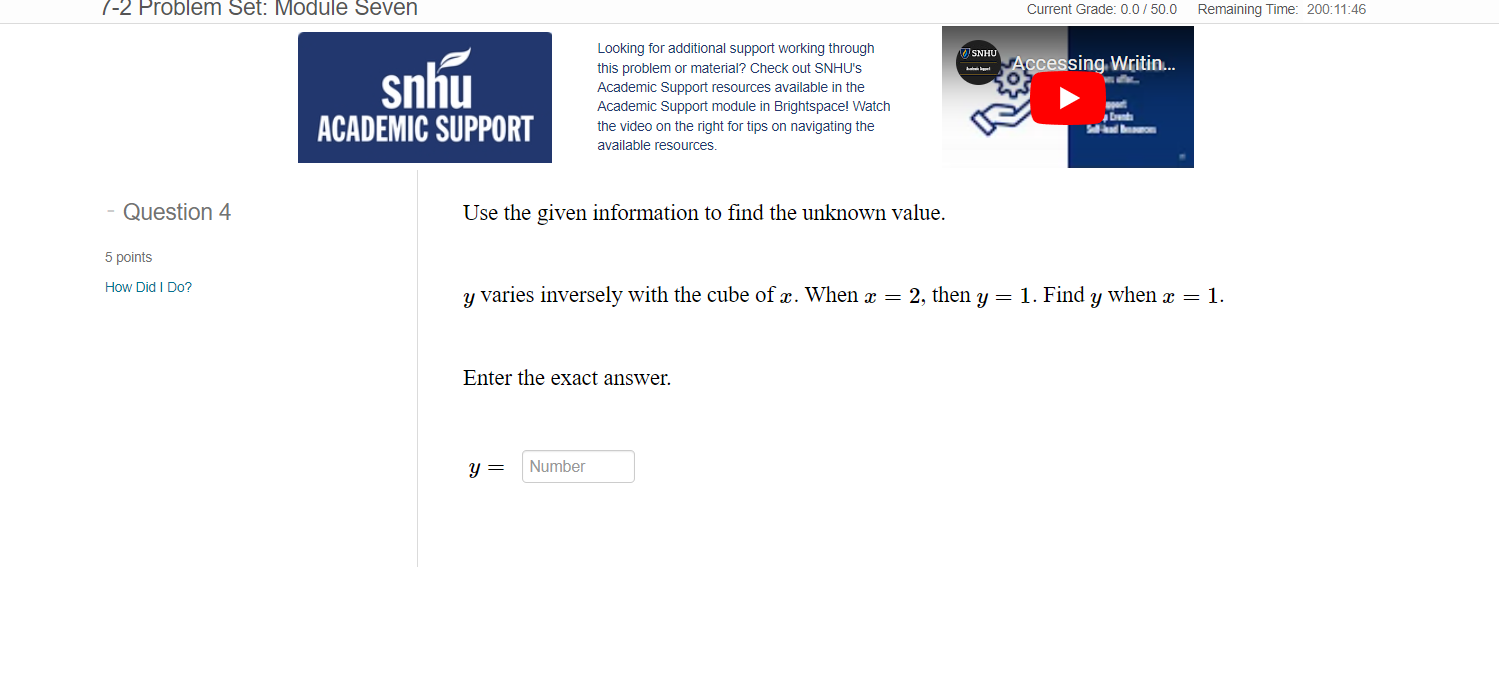 Looking for additional support working through this problem or material? Check out