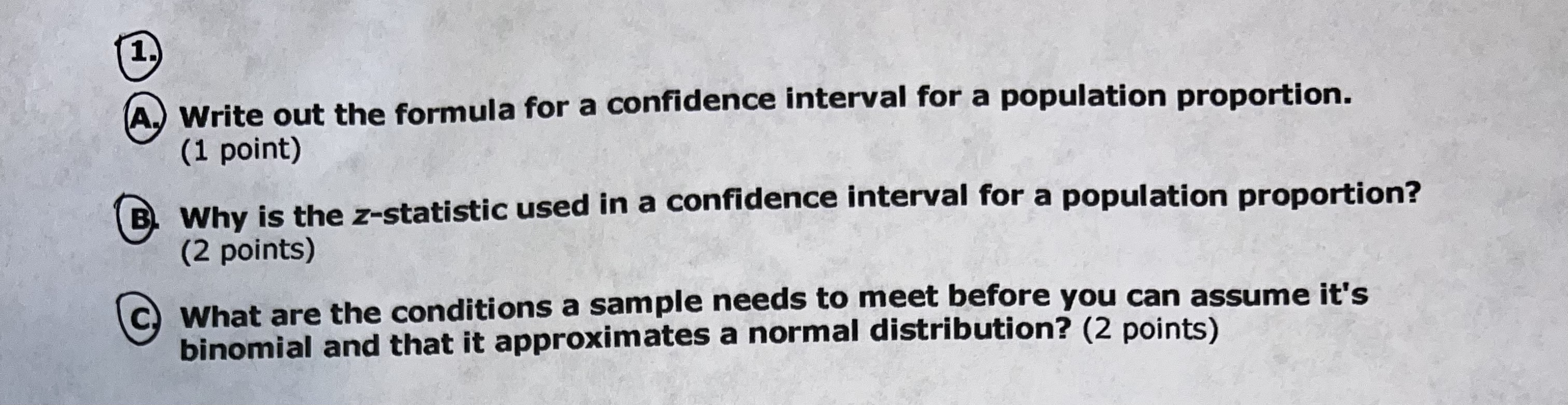 n level of Z is the Z-Statistic based on the confidence the