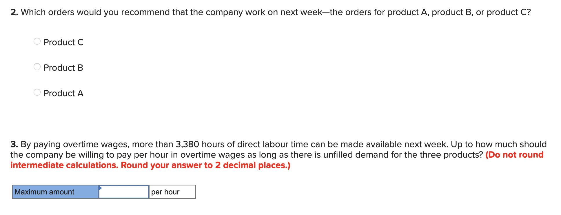 such a trophy is $423.00 and its unit product cost is $282.00,