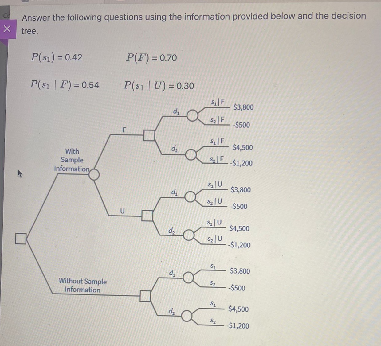 Co Answer the following questions using the information provided below and the