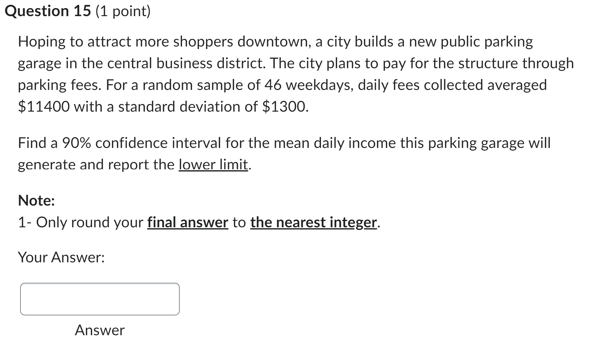 regression slope is equal to 0.1, what is the value of the