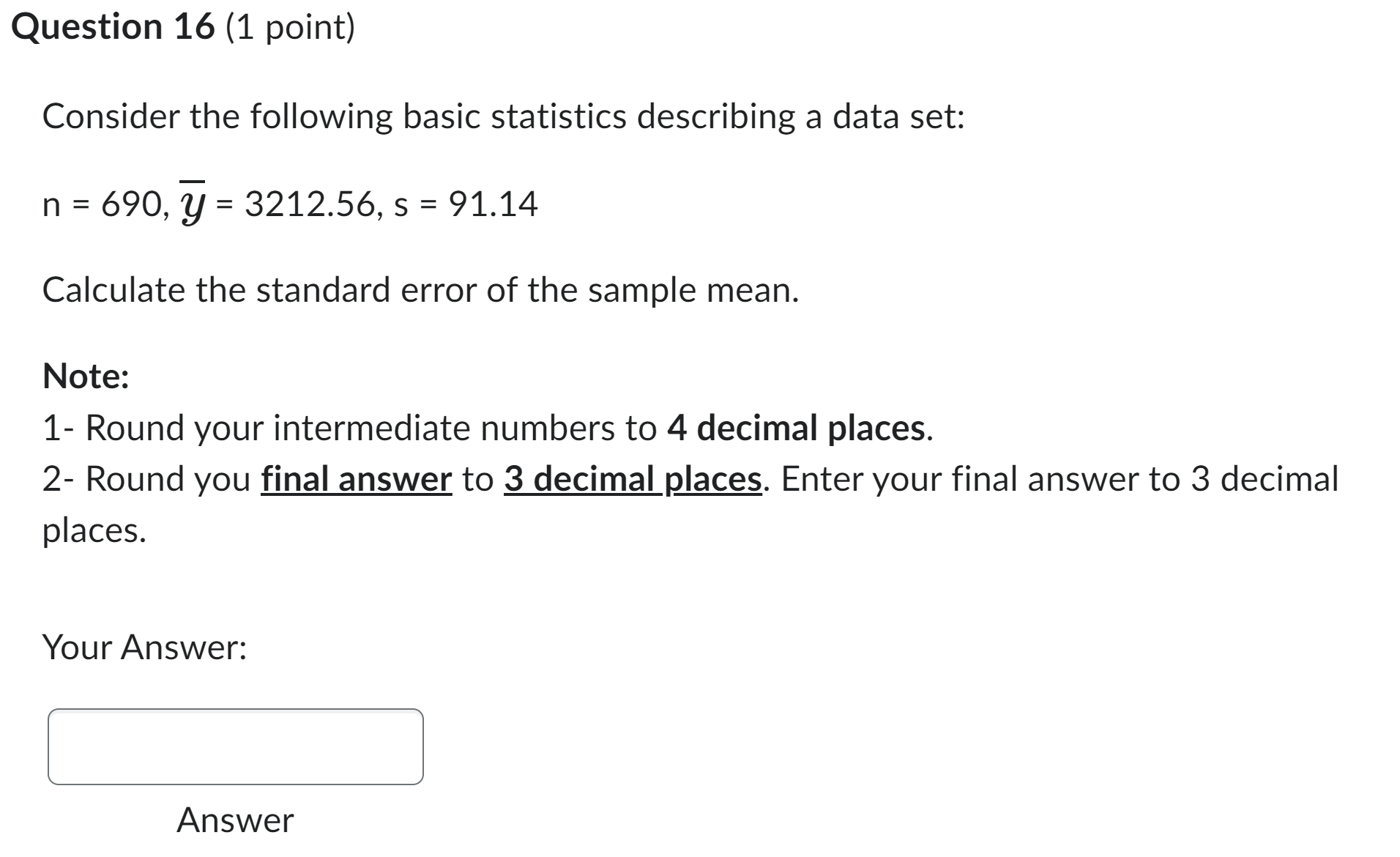 test statistic to test if the predictor variable is significant (1 is