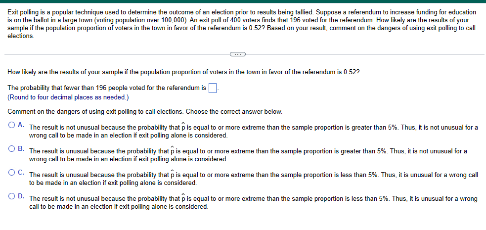 regarding the distribution of the population in order to use the normal