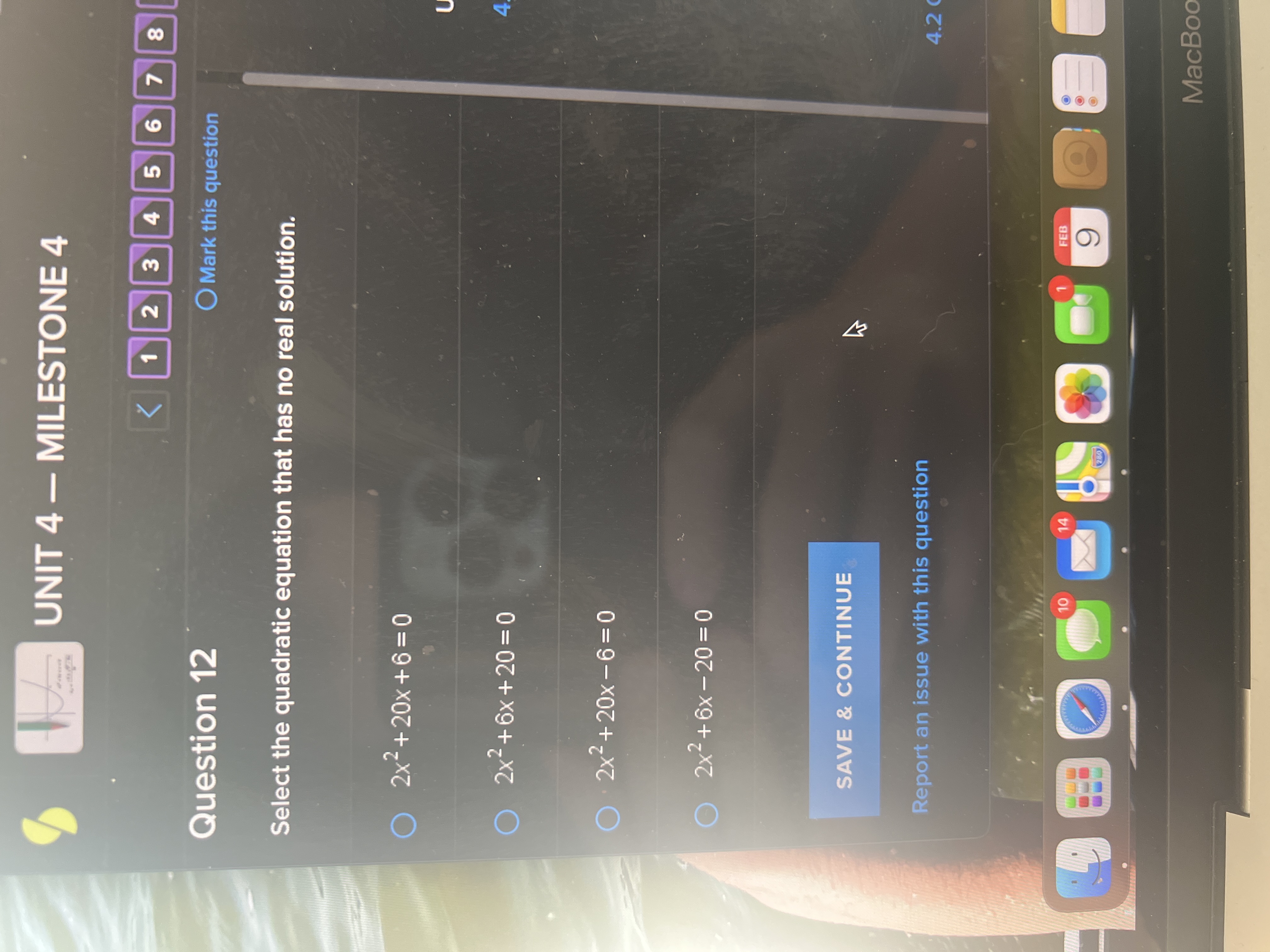 UNIT 4 - MILESTONE 4 < 1 2 3 4 5 6