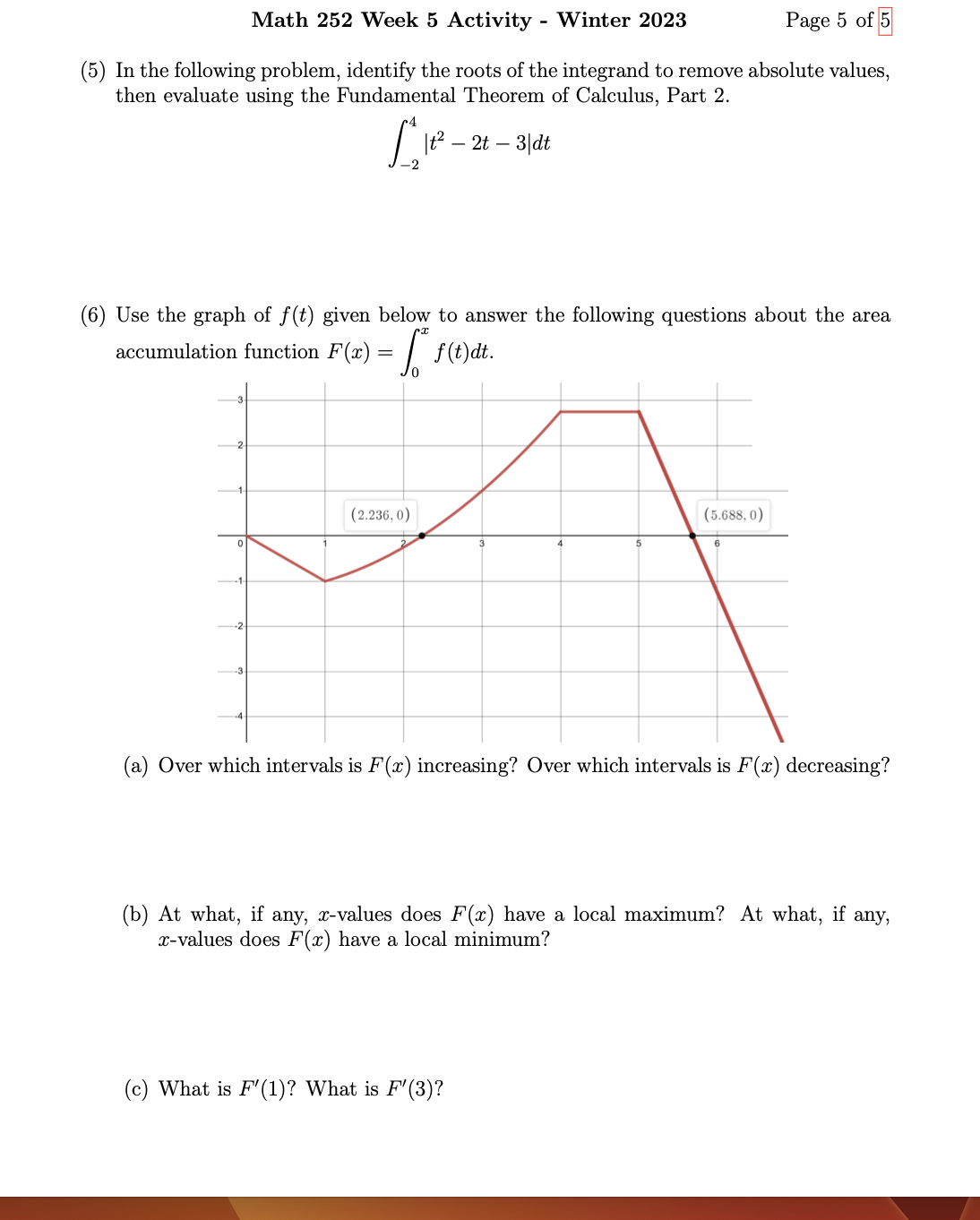 Math 252 Week 5 Activity - Winter 2023 Page 5 of (5)