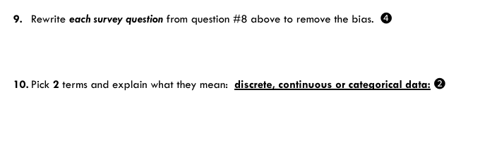 b) Determine the range. Show your work. 1 3. Label each graph