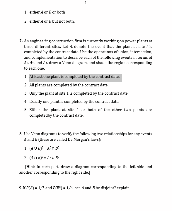 to zero. (i.e. prove P(x/-x) = 0) 2- Prove two formulas for