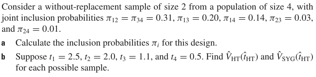 a joint multinomial distribution with probabilities 1,42, ..., N. Use properties of