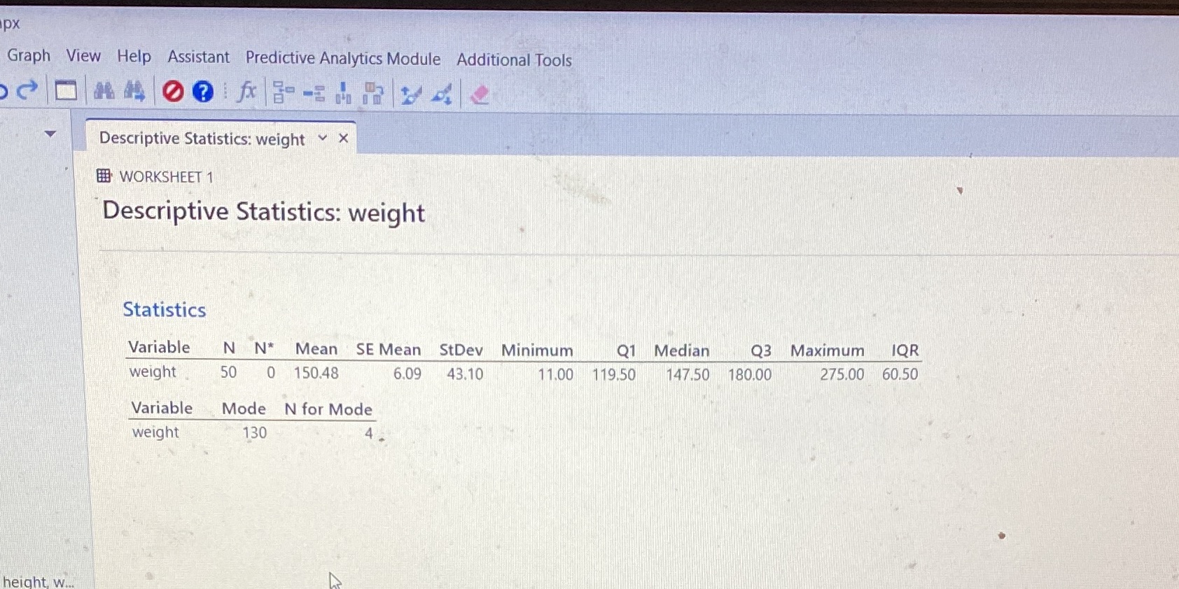 px Graph View Help Assistant Predictive Analytics Module Additional Tools height, w...