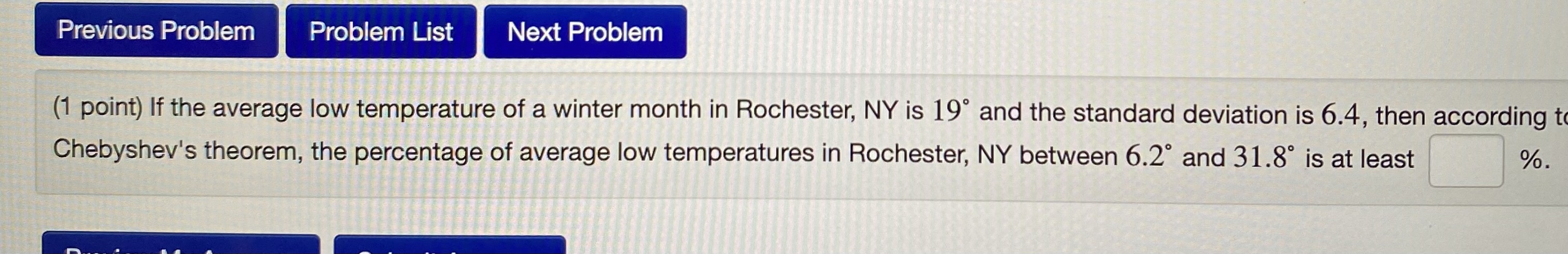 math research projects is given below. Using this information, calculate the range,