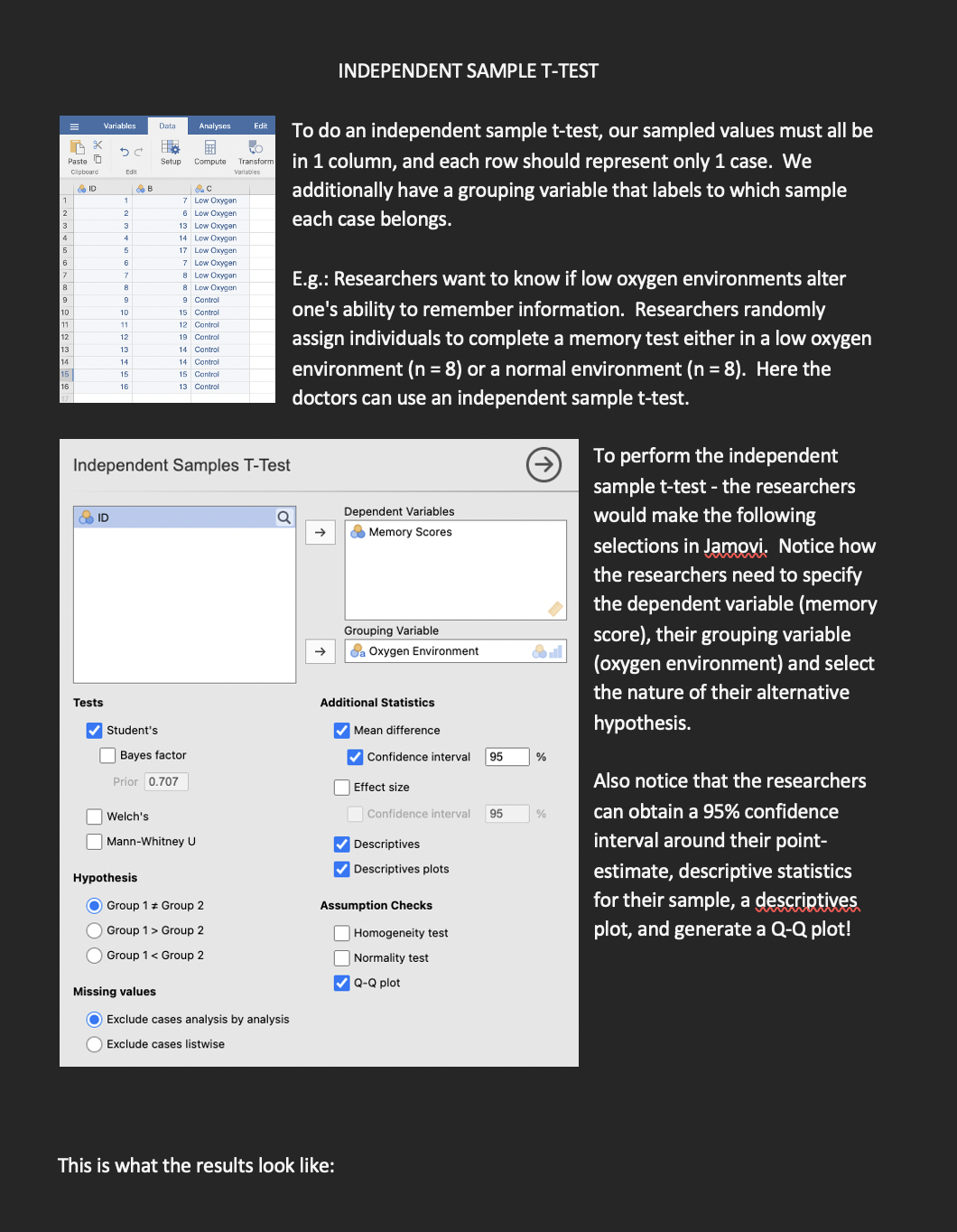 = Variables Data Analyses Edit Paste Clipboard & ID Setup Compute 8