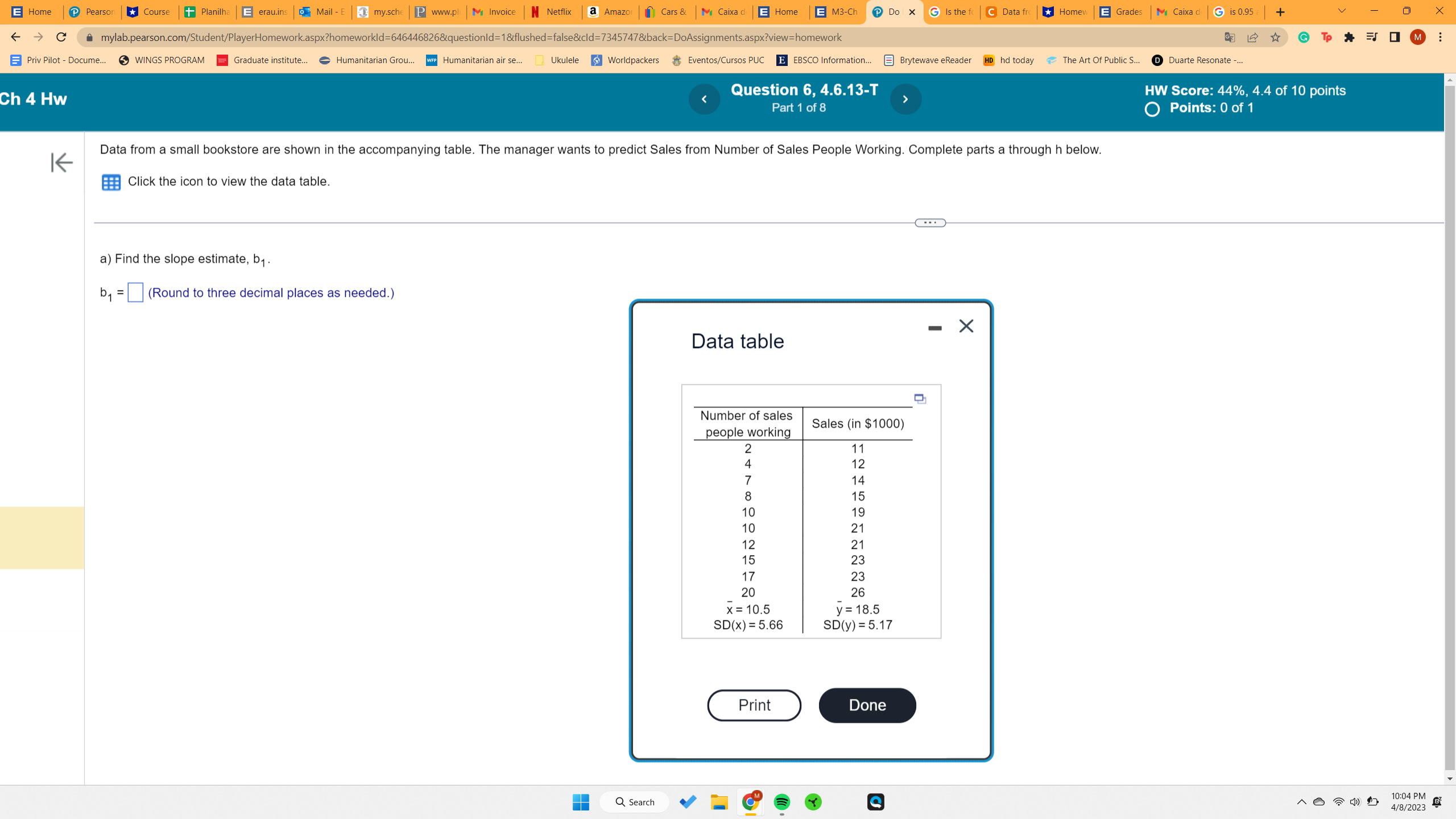 E Home P Pearson Course +Planilha E erau.ins o Mail - E