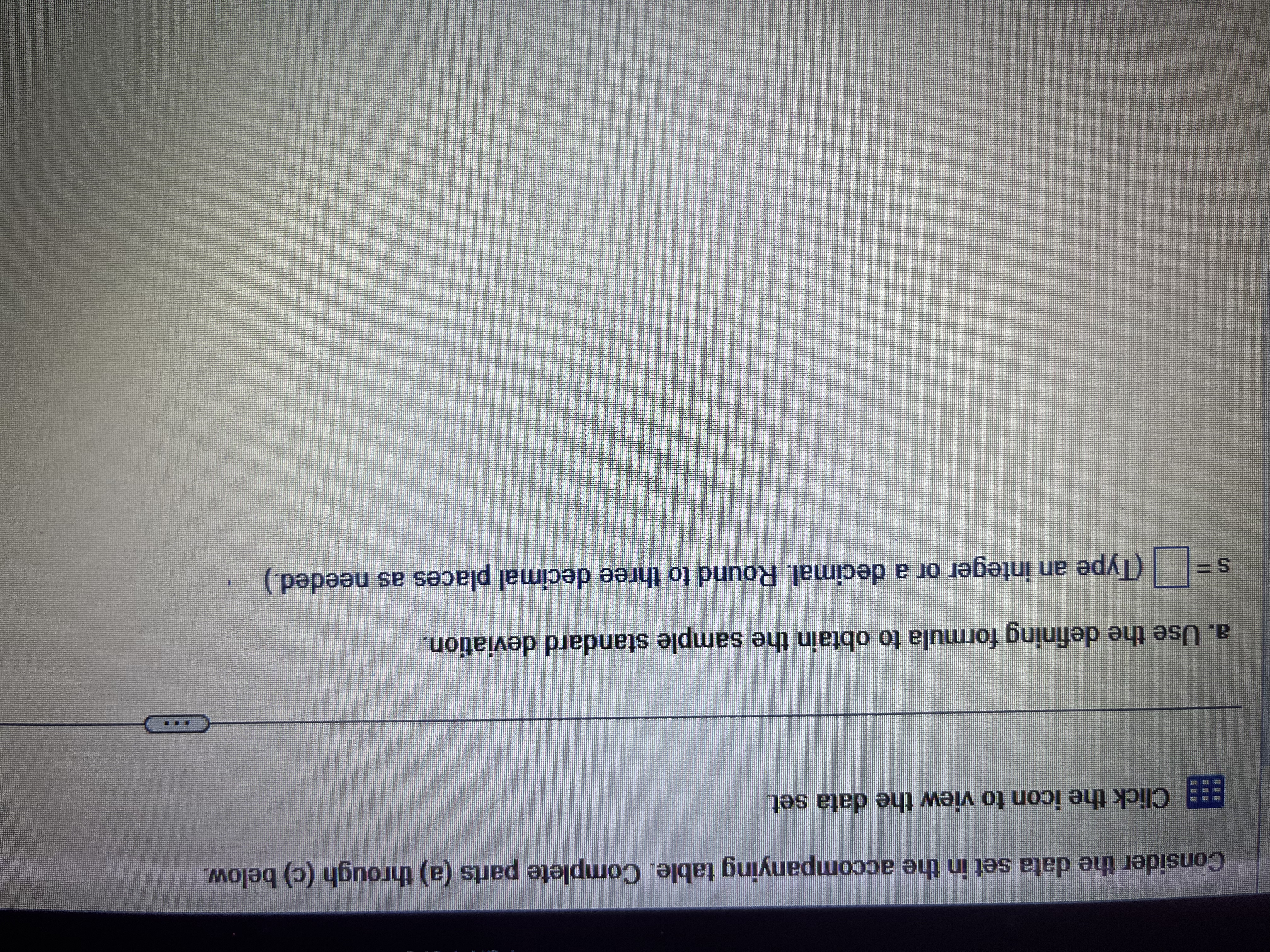to three decimal places as needed.) b. Replace the 9 in the