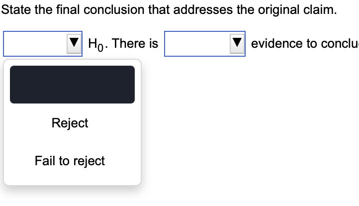 statistics are n = 86, x = 3.61, s = 0.68. Use