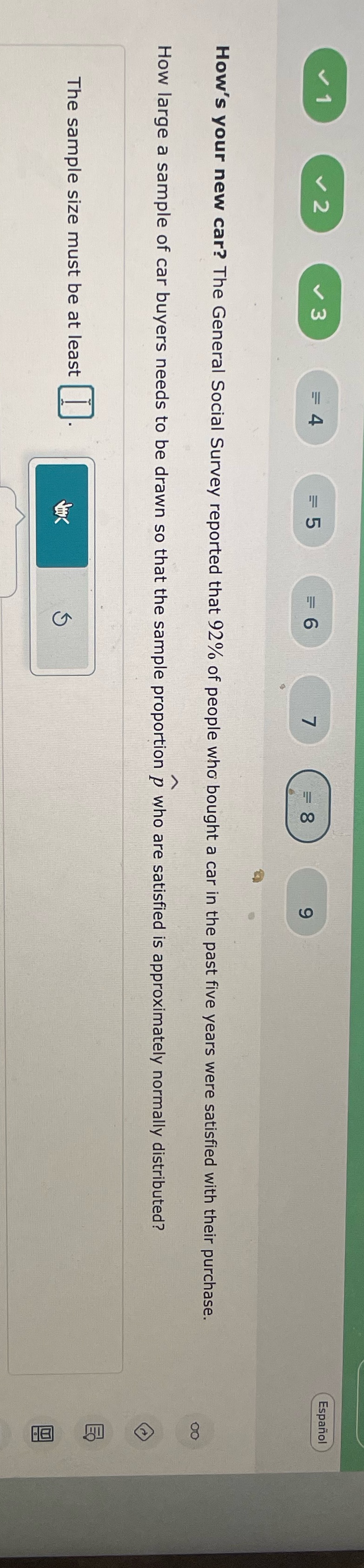 1 2 3 4 = 5 = 6 7 = 8 9