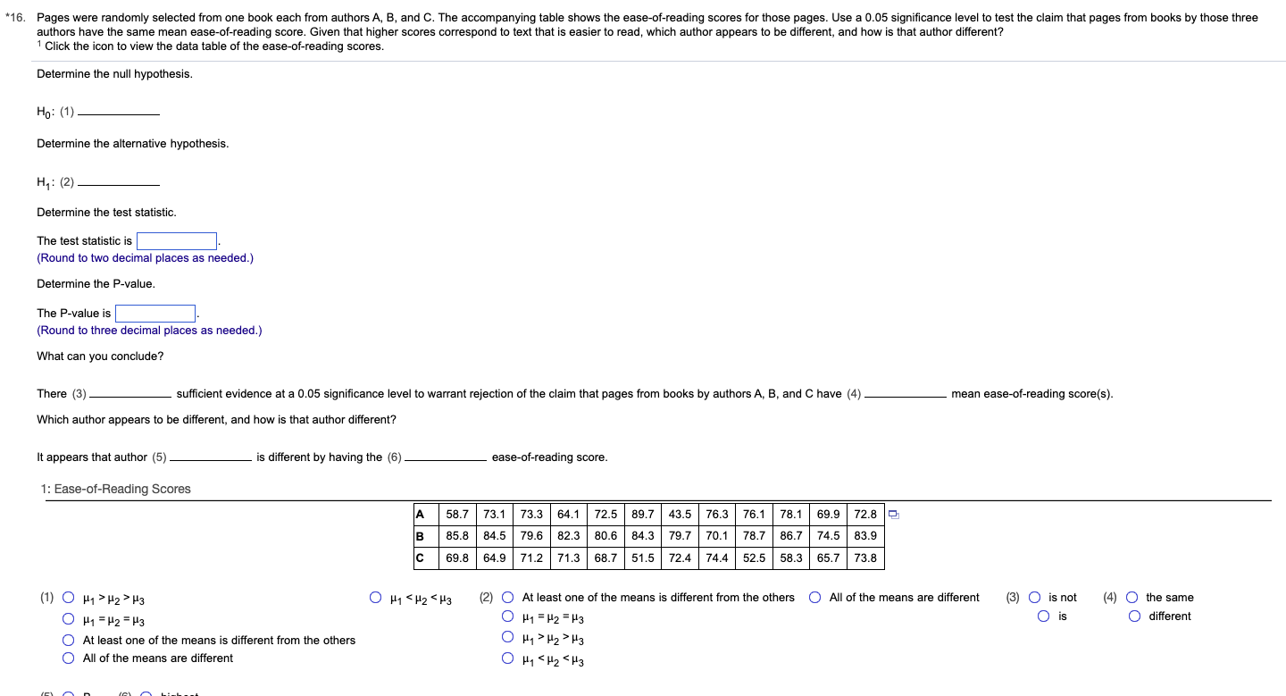 *16. Pages were randomly selected from one book each from authors A,