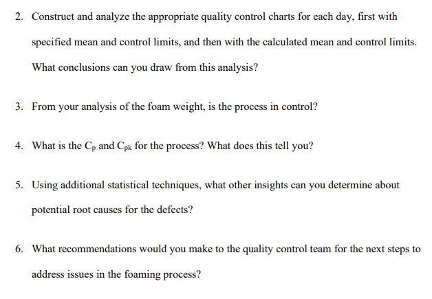 set up a new system in assembly area 2 to measure the