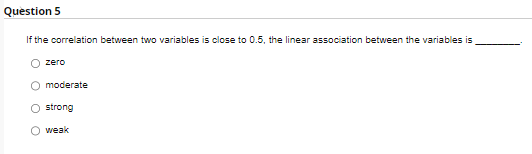 we say about the relationship between two variables? The direction of the