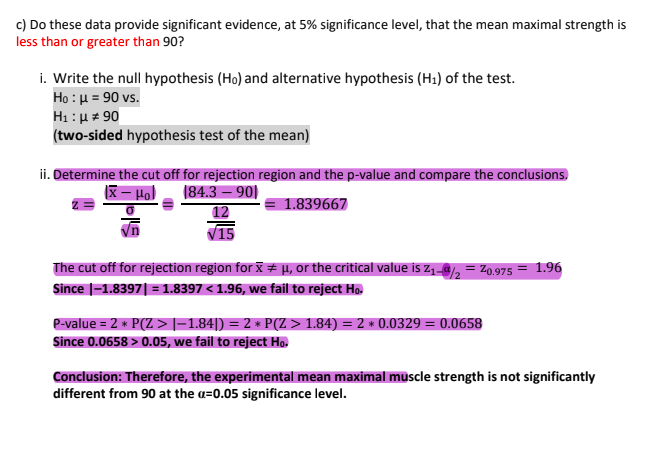 strength of a particular muscle in a certain group. He is willing