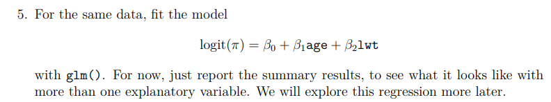 explanatory variable (a) Compute 95% LR and Wald confidence intervals for the
