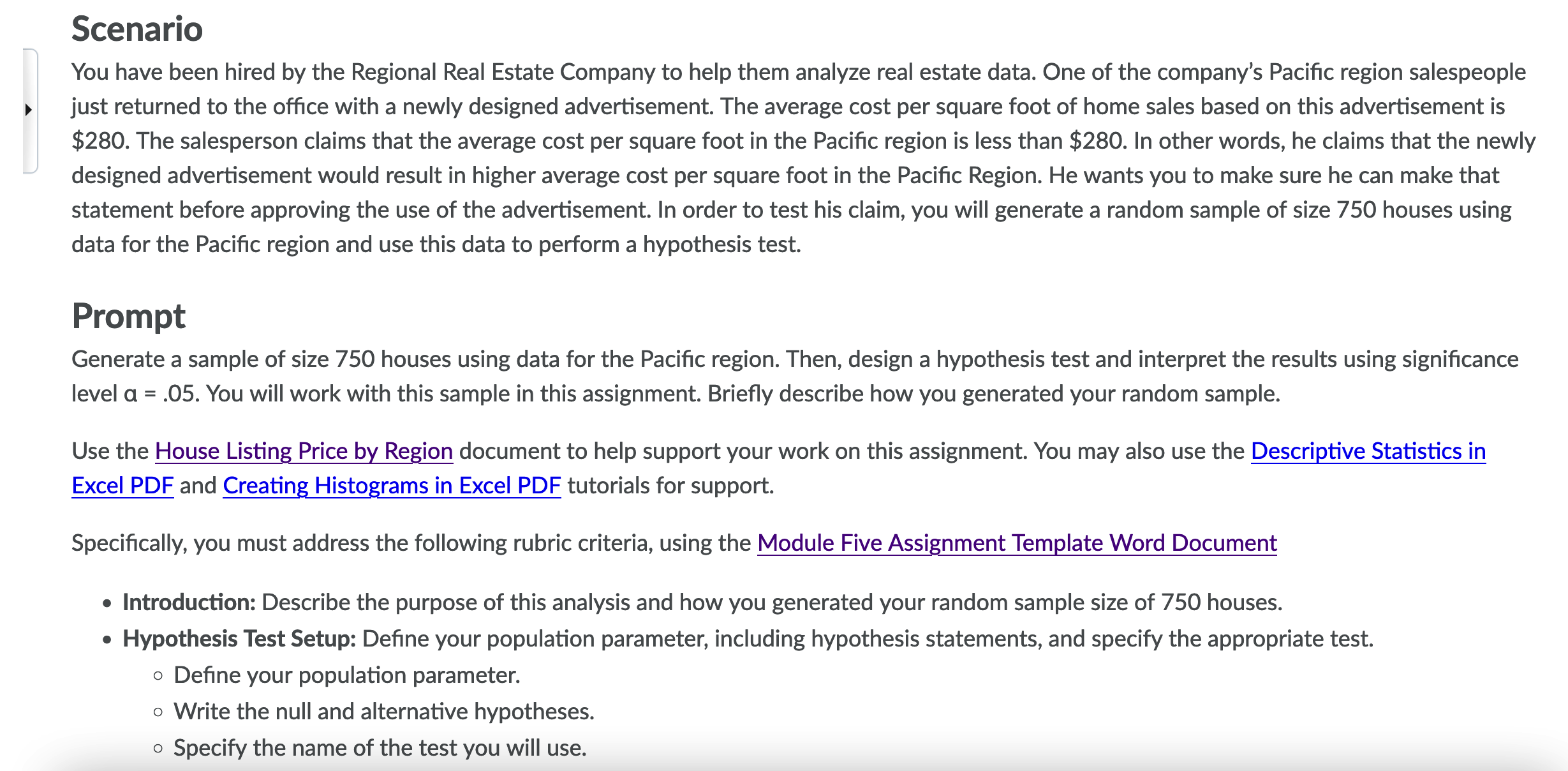 Compare the relationship between the p value and significance level. Decide to