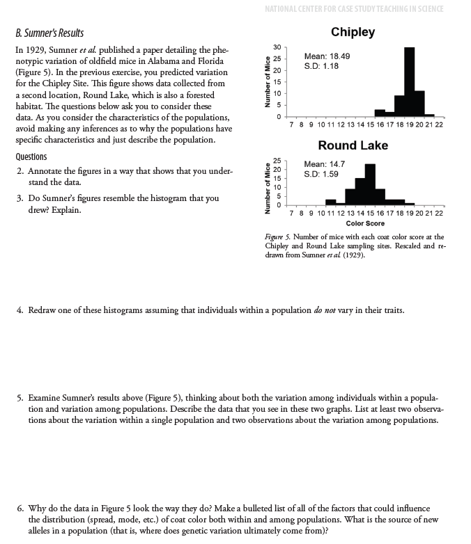 of Michigan-Dearborn Peter A. Van Zandt, Department of Biology, Birmingham-Southern College Introduction