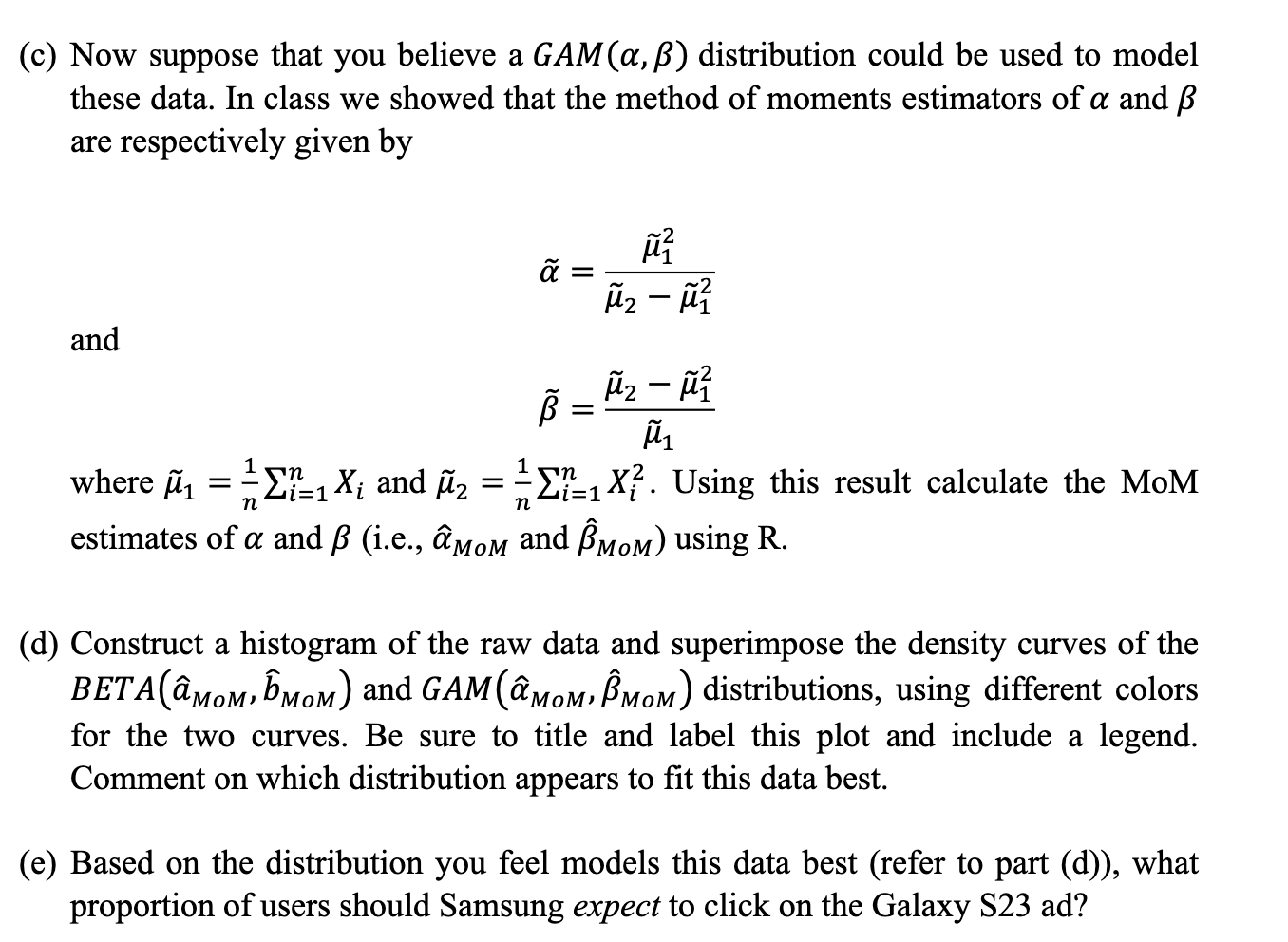 bounded between 0 and 1, and so it is a sensible distribution