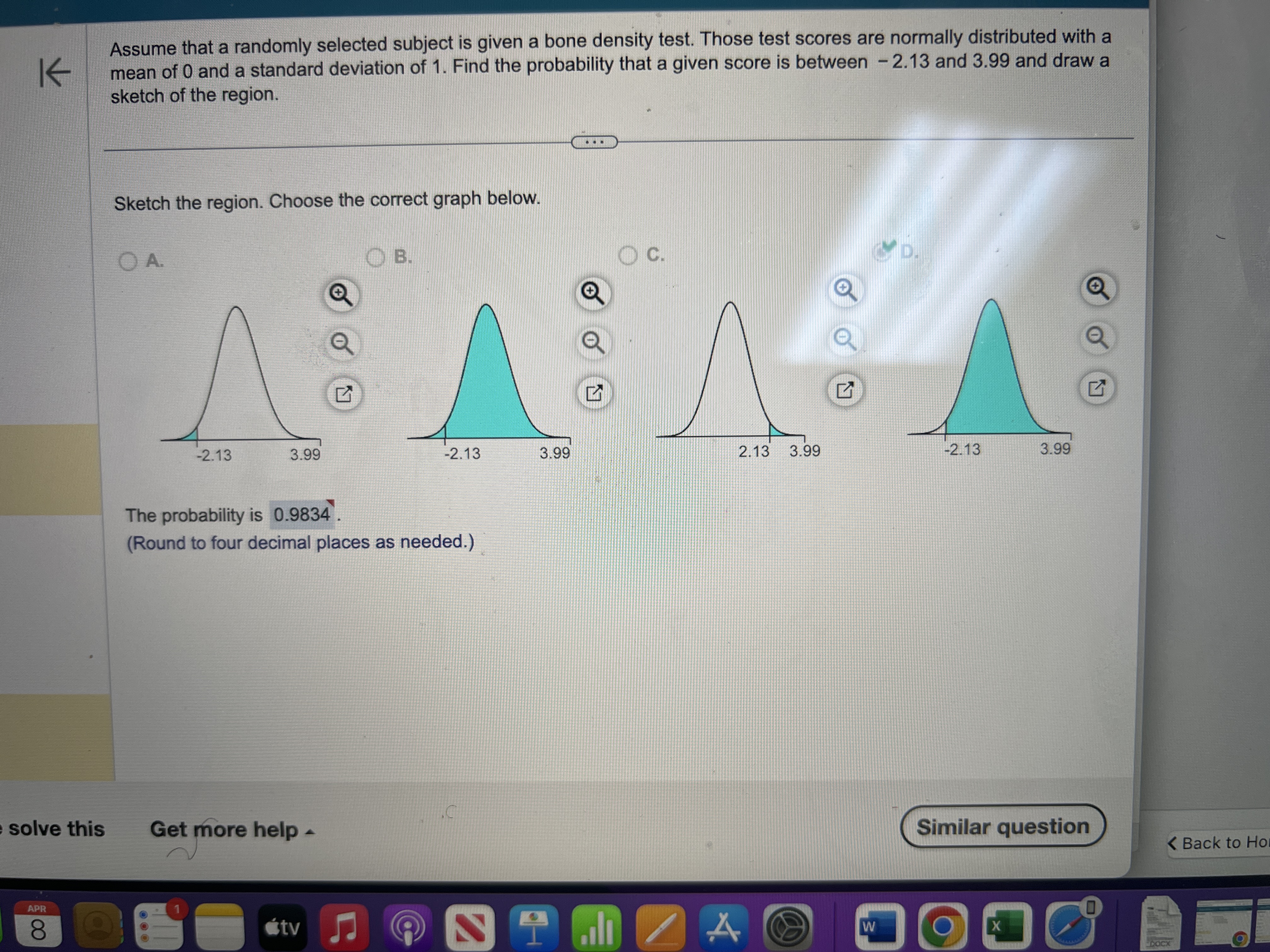 K Assume that a randomly selected subject is given a bone density