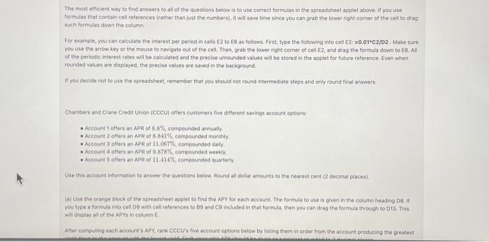 The most efficient way to find answers to all of the questions