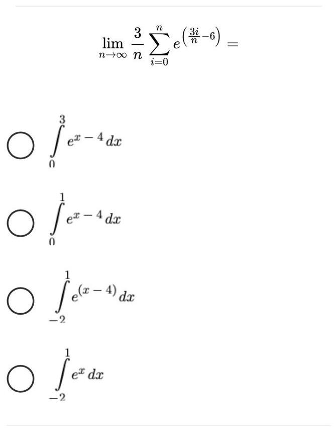 lim 3 - uxu n i=0 e (3/4-6) 3 012-4 1 dx