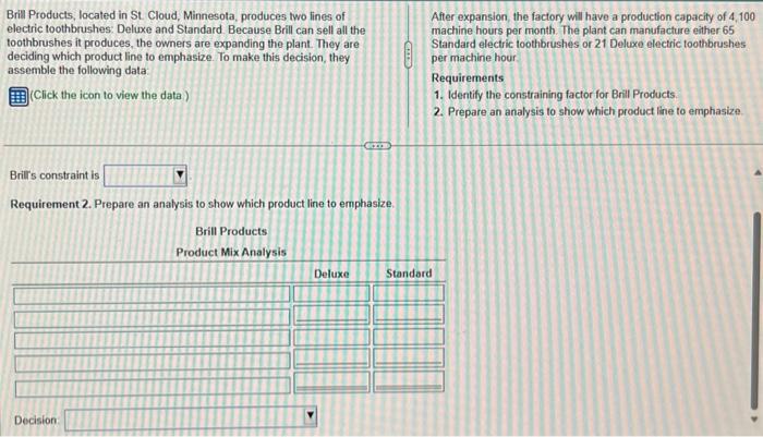 Deluxe Per Unit Toothbrush 92 $ 28 Standard Toothbrush 52 16 74