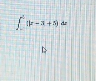 L 5 -1 (x-3+5) dx