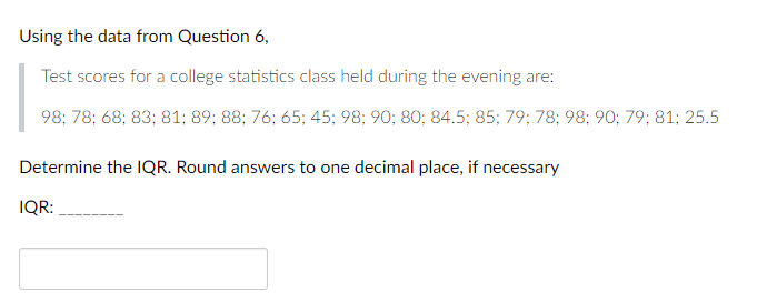 any. Input the outliers in increasing order, separated by a comma. If