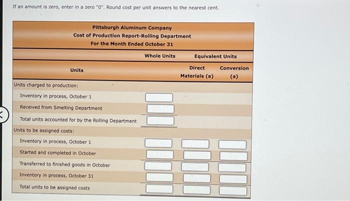 the account during September were as follows: Bal., 1,000 units, 40% completed: