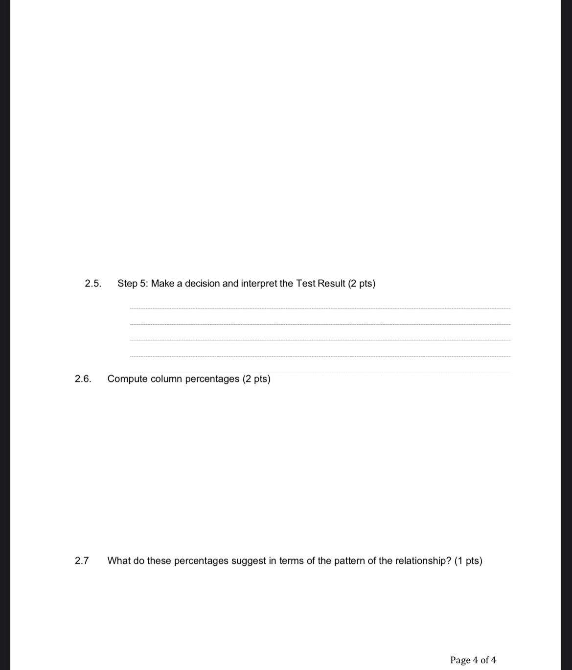 students live off campus in various arrangements, and the other half live