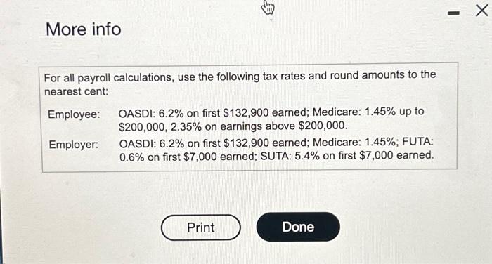 0 Employee Income Taxes Payable 0 FICA-OASDI Taxes Payable 0 FICA-Medicare Taxes