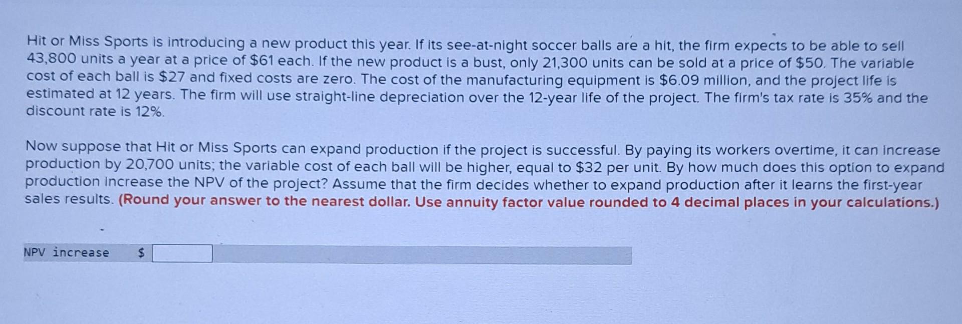 Hit or Miss Sports is introducing a new product this year. If