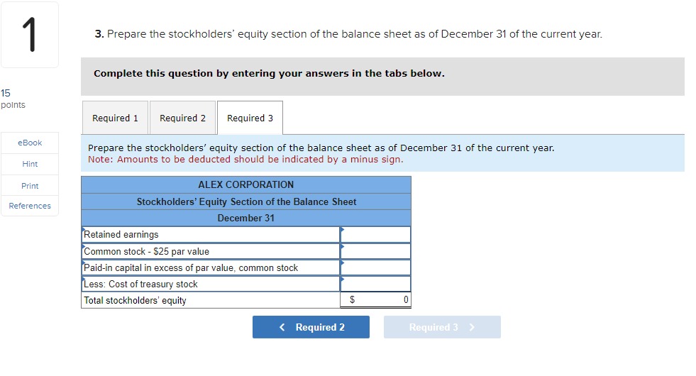 and statement of retained earnings LO C3, P2, P3 Alex Corporation reports