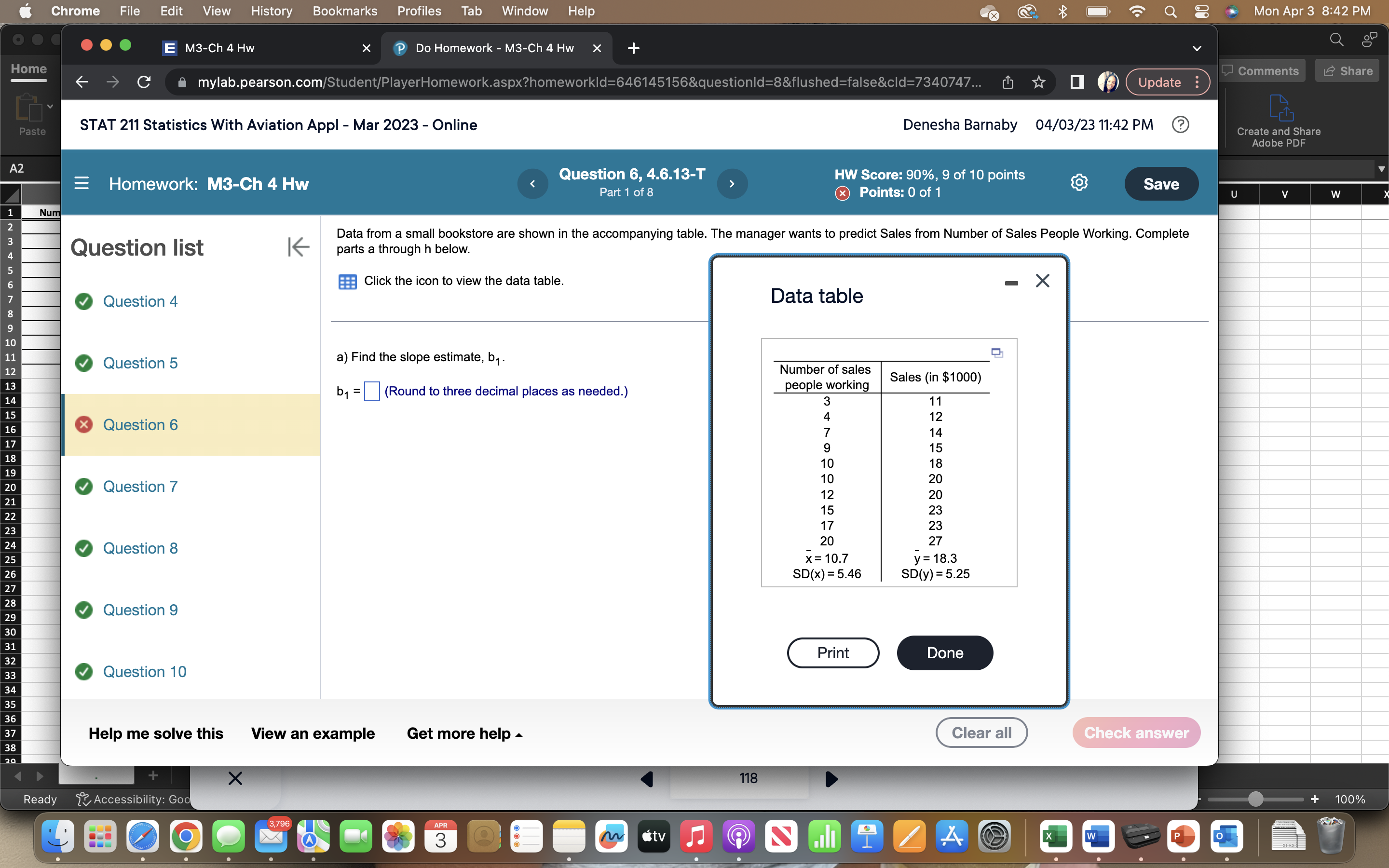 Chrome File Edit View History Bookmarks Profiles Tab Window Help E M3-Ch