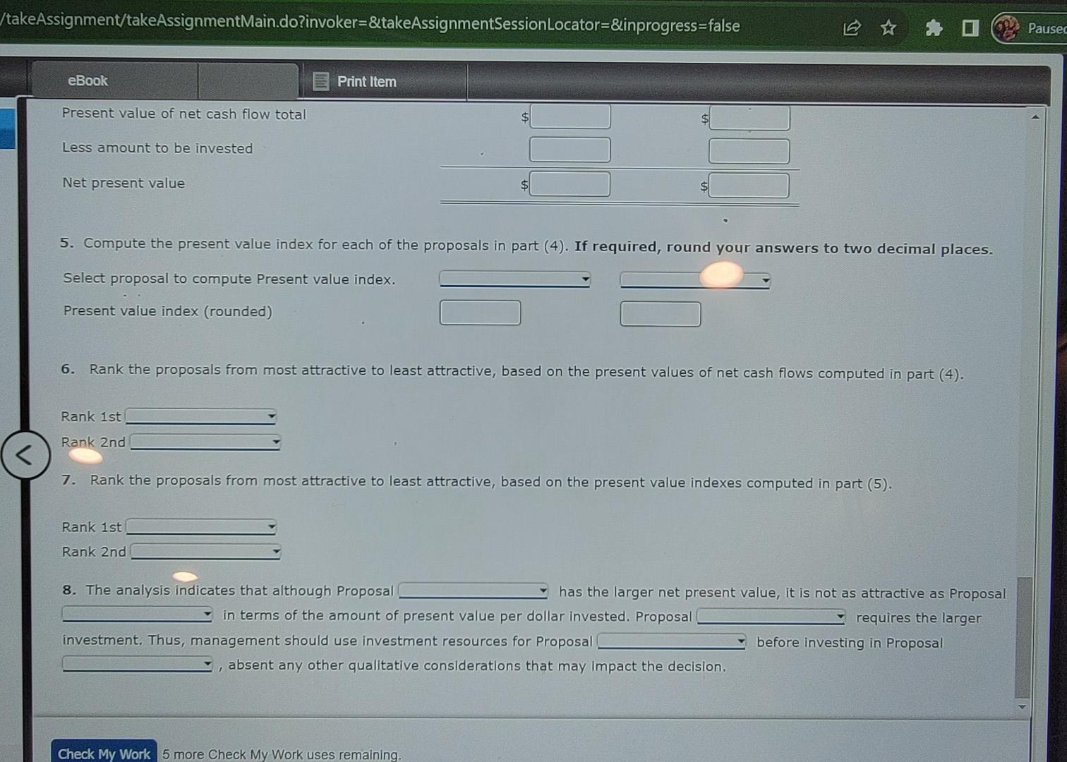 40,000 140,000 3 25,000 125,000 4 20,000 120,000 5 5,000 105,000 $135,000