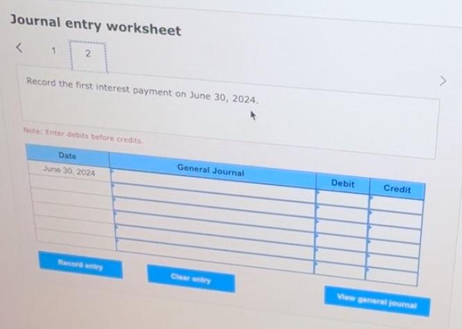 for $96,695 on January 1, 2024. The market interest rate for bonds
