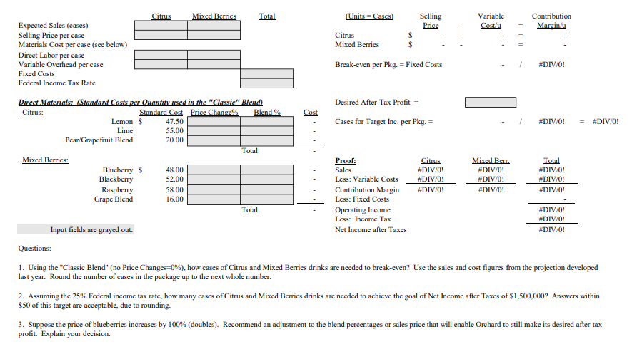 Orchard makes its high-quality beverages with fresh fruit (bought at the peak